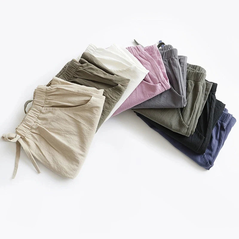 Women’s Casual High-Waist Summer Shorts – Breathable & All-Match